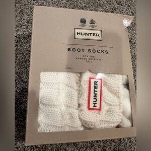 Hunter sweater sock boot insert, brand new, never worn.